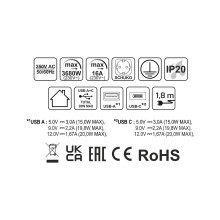 Настолен контакт-разклонител OFFICEBOX