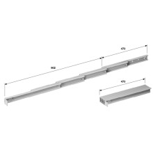 Механизъм за изтегляща се сгъваема маса от шкаф SHELF & TABLE H