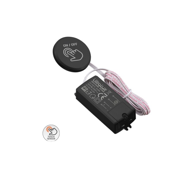 Сензор скрит зад плоскост с тъч (touch) активация и 220V напрежение