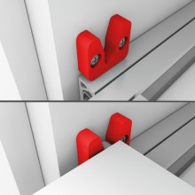 Механизъм за изтегляща се сгъваема маса от шкаф SHELF & TABLE H
