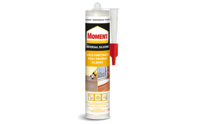 Силикон MOMEНT универсален прозрачен 280 ml