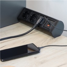 Настолен контакт-разклонител OFFICEBOX
