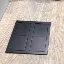 Контакт за вграждане VERSA HIT  DUO  1Shuko_2USB черен