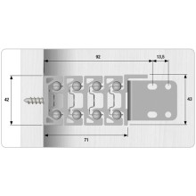 Механизъм за изтегляща се сгъваема маса от шкаф SHELF & TABLE 2S